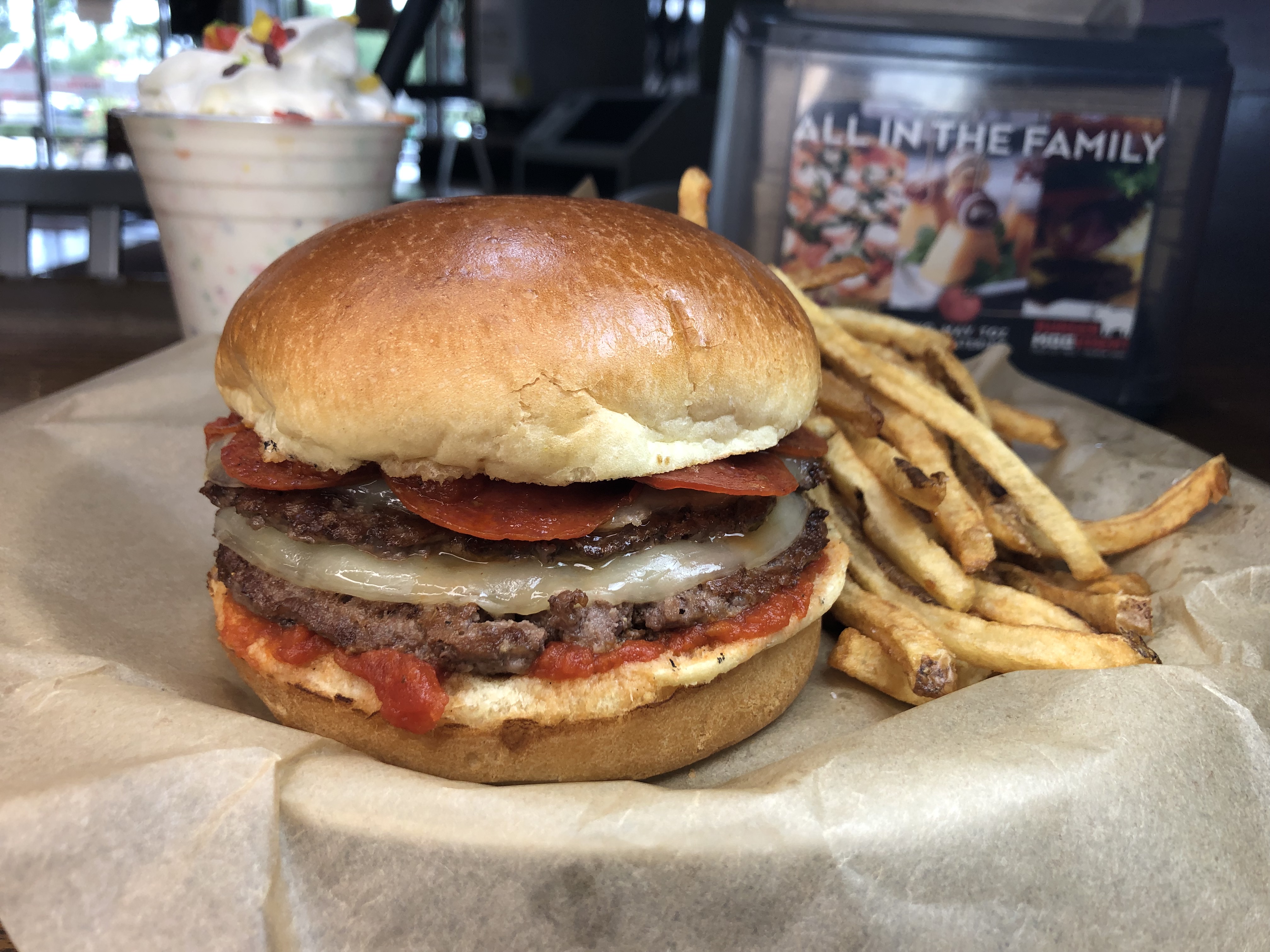 The Pizza Burger