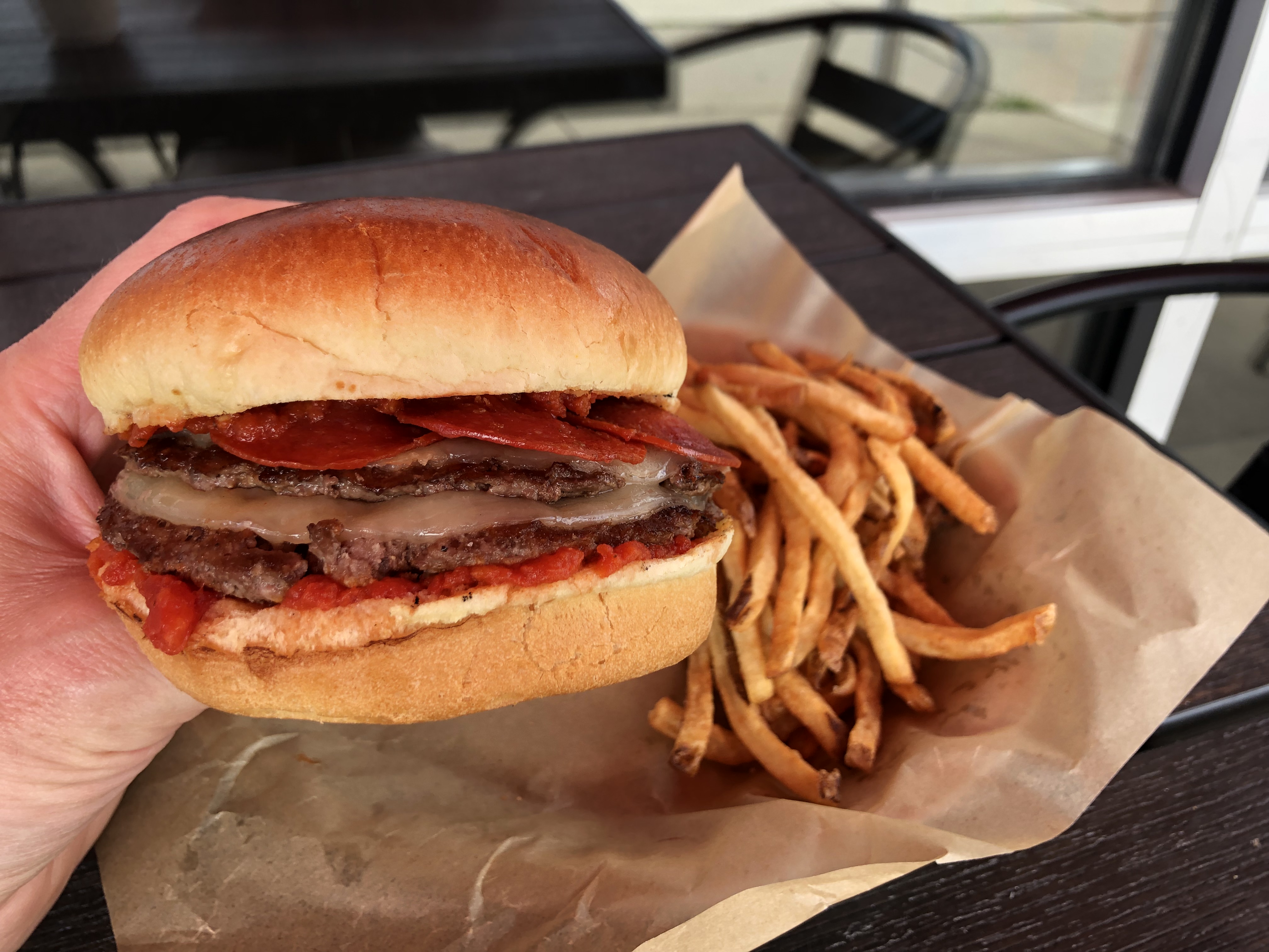 The Pizza Burger